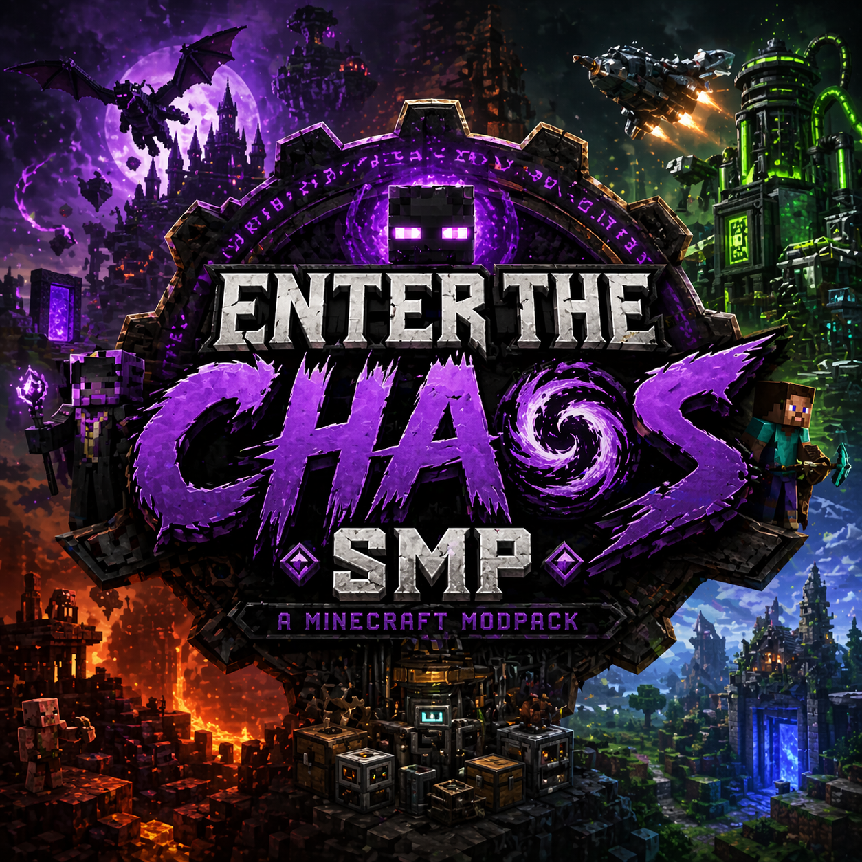 Enter The Chaos SMP logo