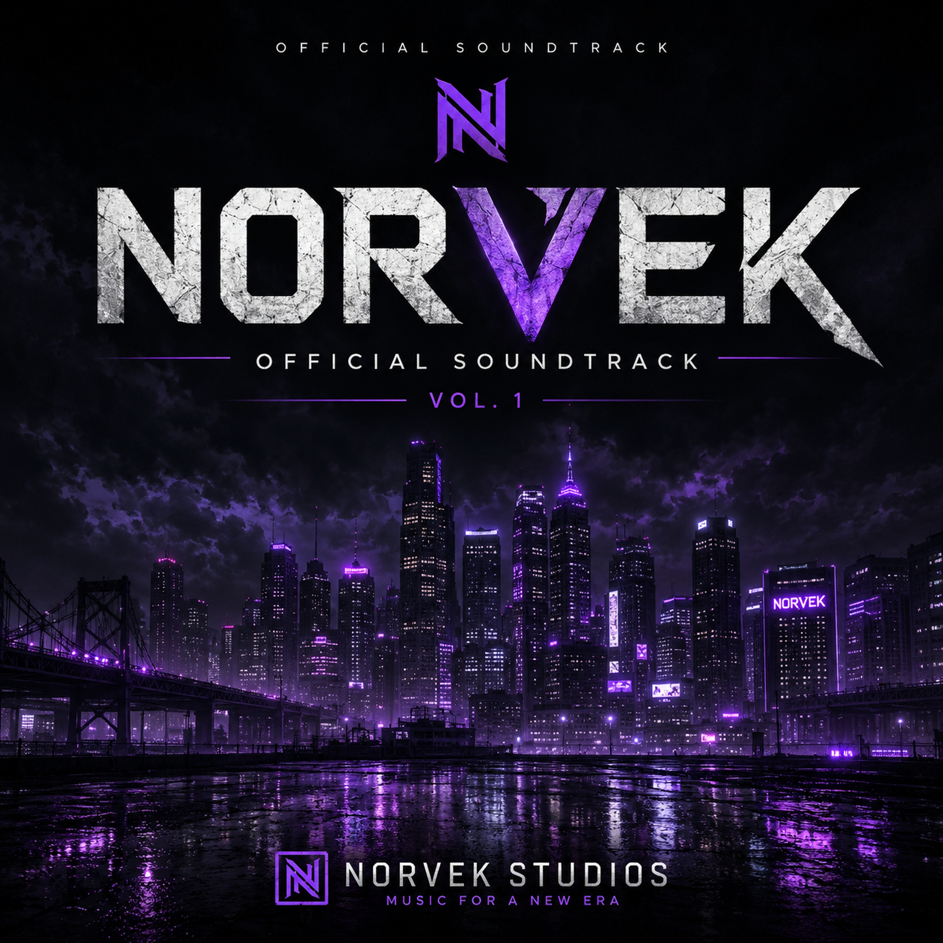Norvek Official Soundtrack Volume 1 cover artwork